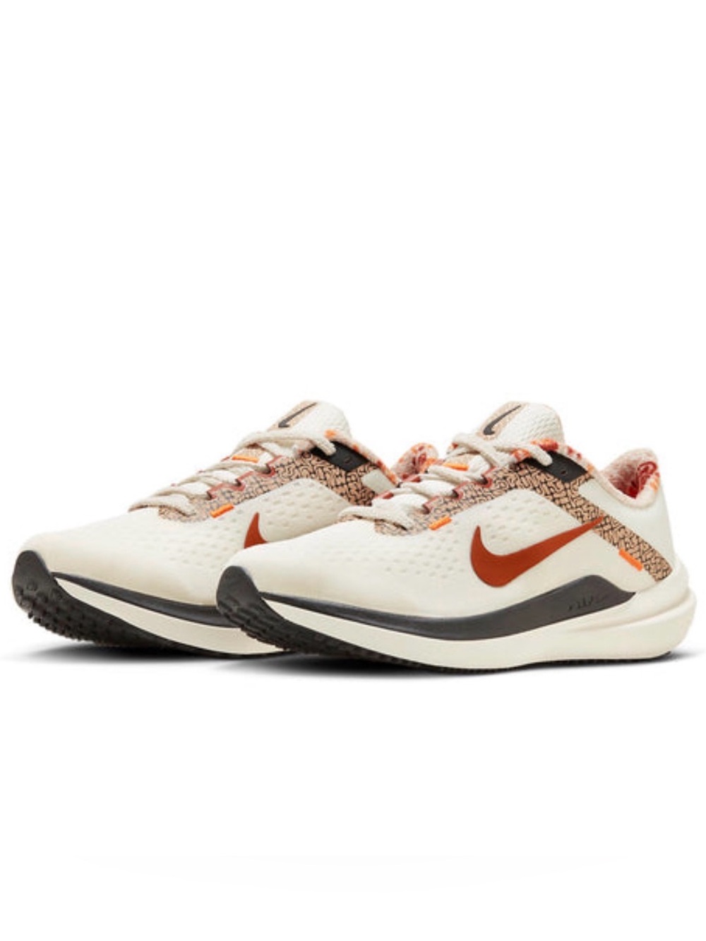 Women’s Nike Winflo 10 Beige/Rust/Black Running Shoes